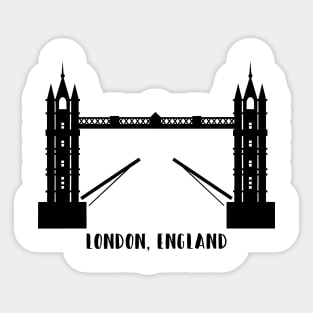 Tower Bridge in London, England Sticker